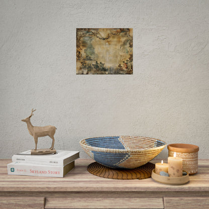 Vintage Biblical Scene: Medieval Art Poster - Poster