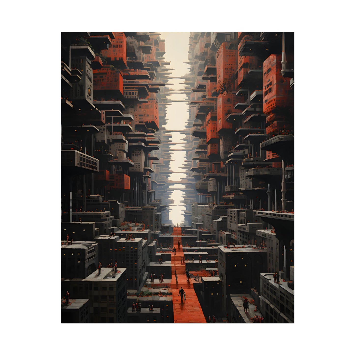 Hope in Desolation: A Dystopian Utopia - Poster