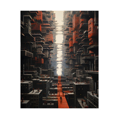 Hope in Desolation: A Dystopian Utopia - Poster