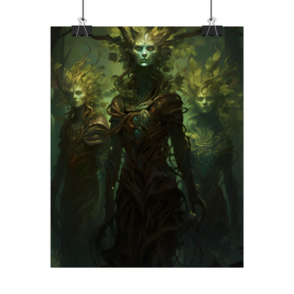 Mystical Forest Guardians: Ancient Tree Spirits Awaken - Poster