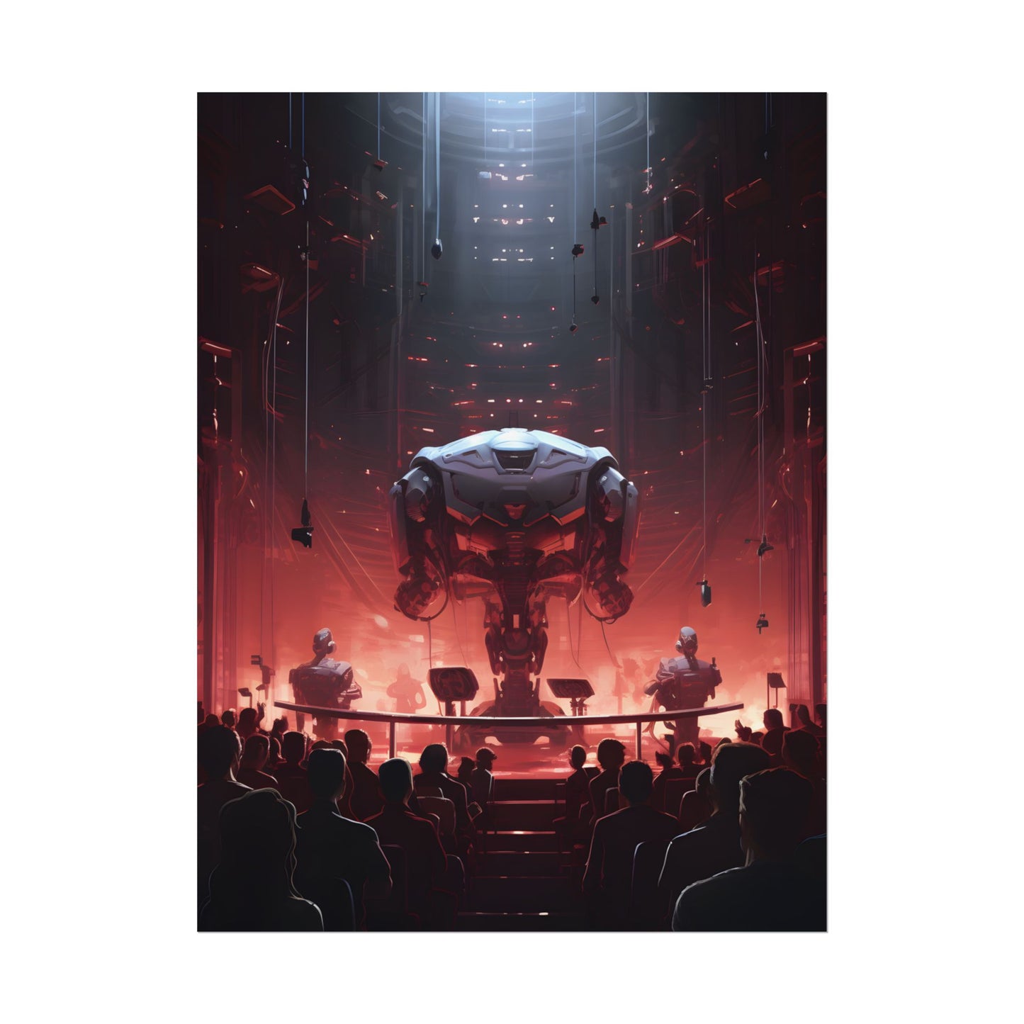 Robot Symphony: Mechanical Music Performance Art - Poster