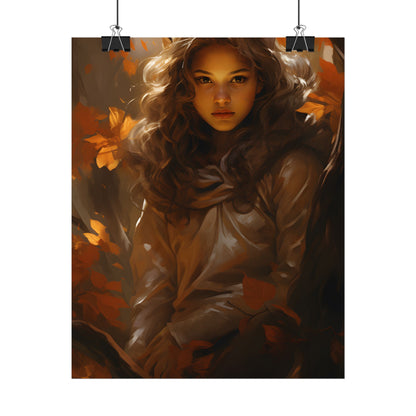 Vibrant Forest Sunshine: Nature Art Photography - Poster
