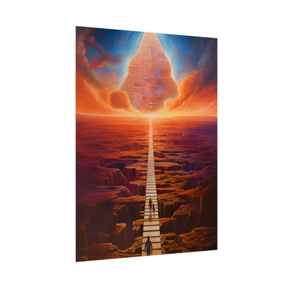 Space-Time Explorer: Cosmic Journey in Motion - Poster