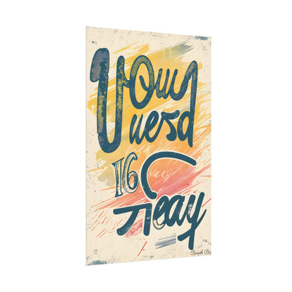 Vintage Distressed Artwork: 20 24 Batch 1 - Poster