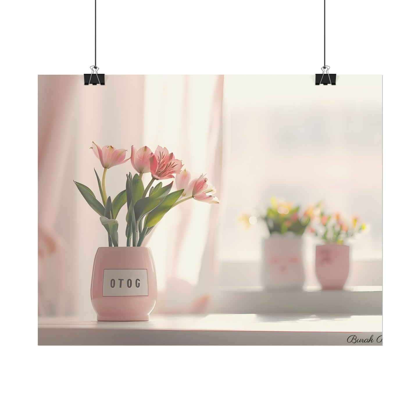 Serene Outdoor Landscape: Soft-Spoken Reminder - Poster
