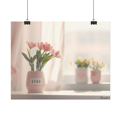 Serene Outdoor Landscape: Soft-Spoken Reminder - Poster