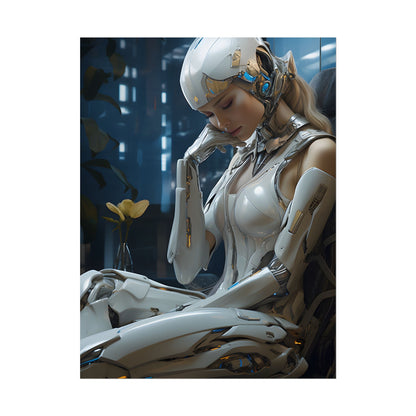 Modern Art Heist: Robot Team in Museum - Poster