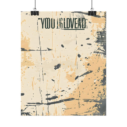 Vintage Distressed Batch 1: A Nostalgic Poster Artwork - Poster