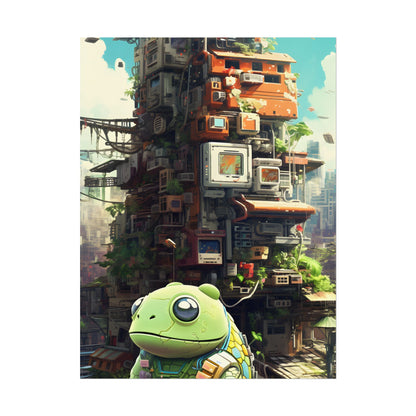 Pixel Play: Colorful Cyberpet Community - Poster