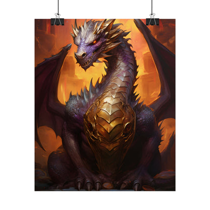 Fantasy Dragon's Treasure: Majestic Guardian - Poster