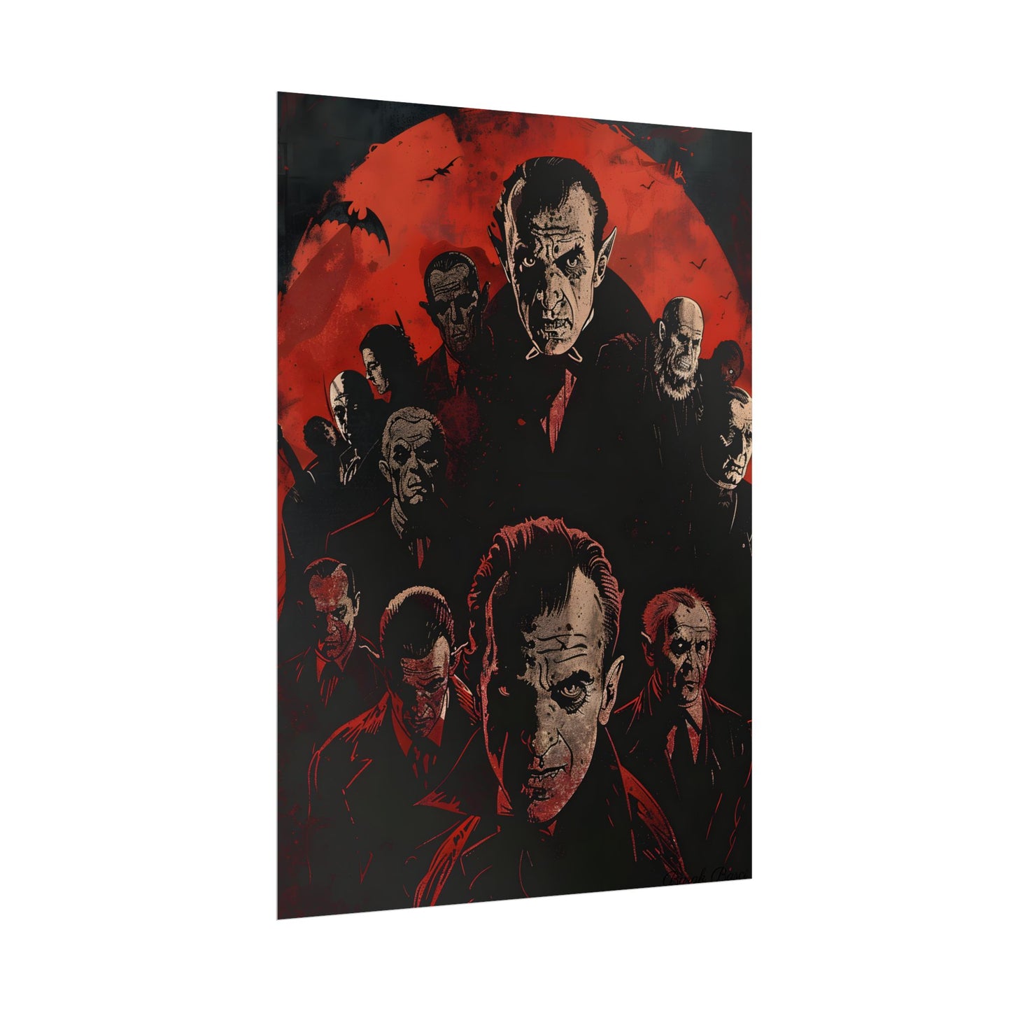 Mischievous Vampires: A Charismatic Leader's Nightly Revelry - Poster