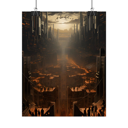 Dystopian Utopia: Opposite Worlds in Harmony - Poster