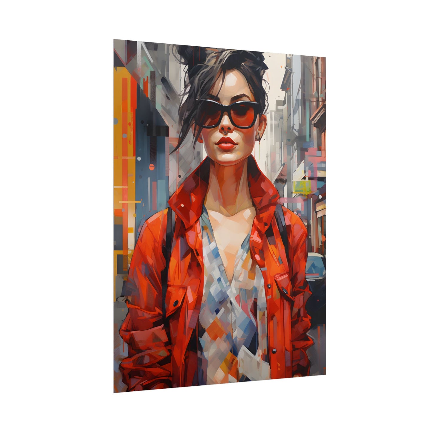 Urban City Style: Fashionista in the City - Poster