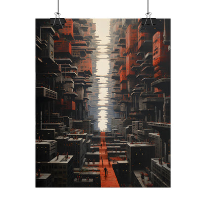 Hope in Desolation: A Dystopian Utopia - Poster