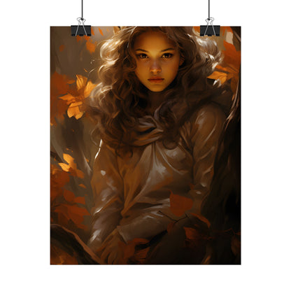Vibrant Forest Sunshine: Nature Art Photography - Poster