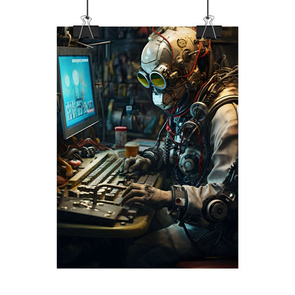 Robotic Art Heist: Charismatic Thieves Steal Indoor Masterpieces - Poster