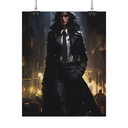 Urban Fantasy Detective: Mystery in City Streets - Poster