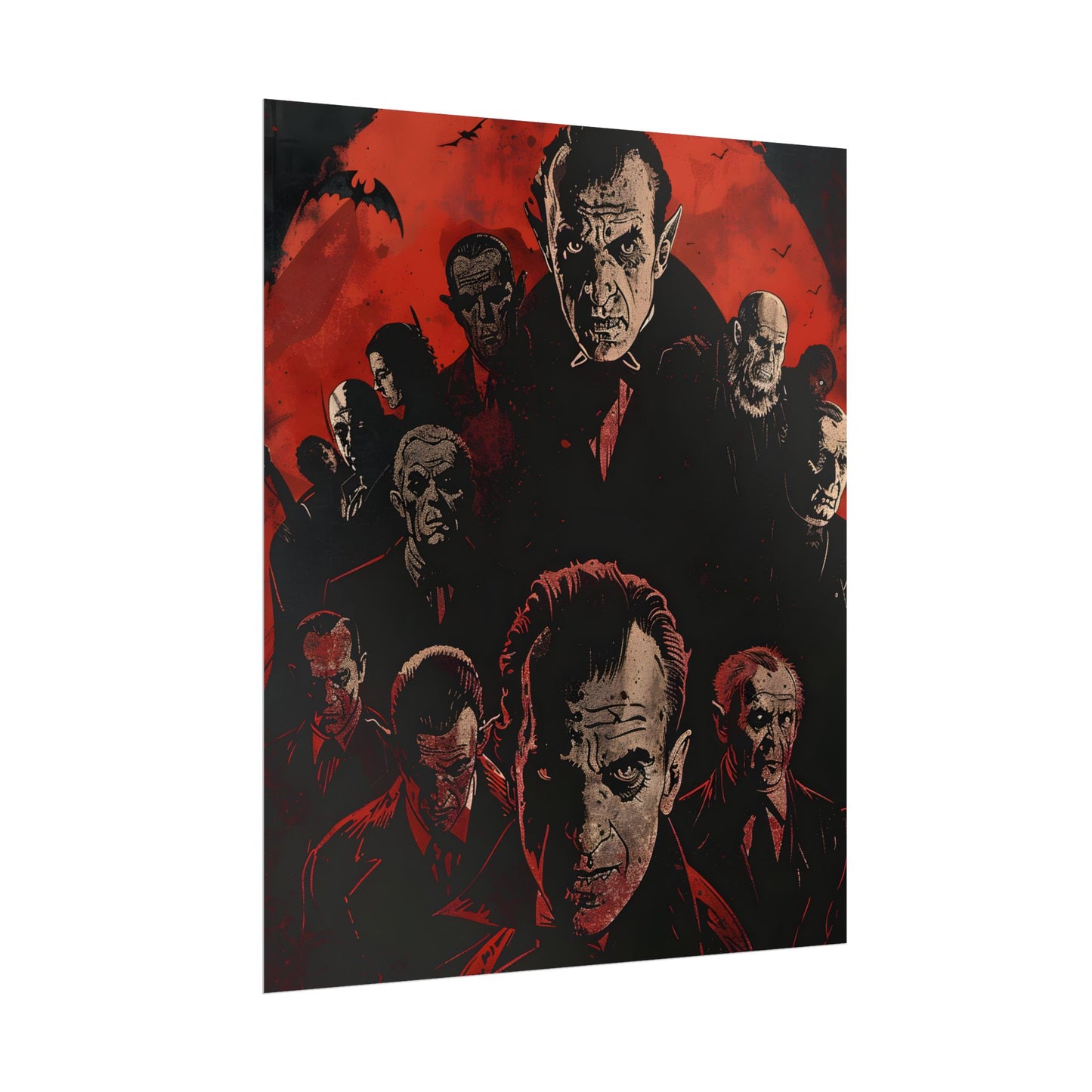 Mischievous Vampires: A Charismatic Leader's Nightly Revelry - Poster
