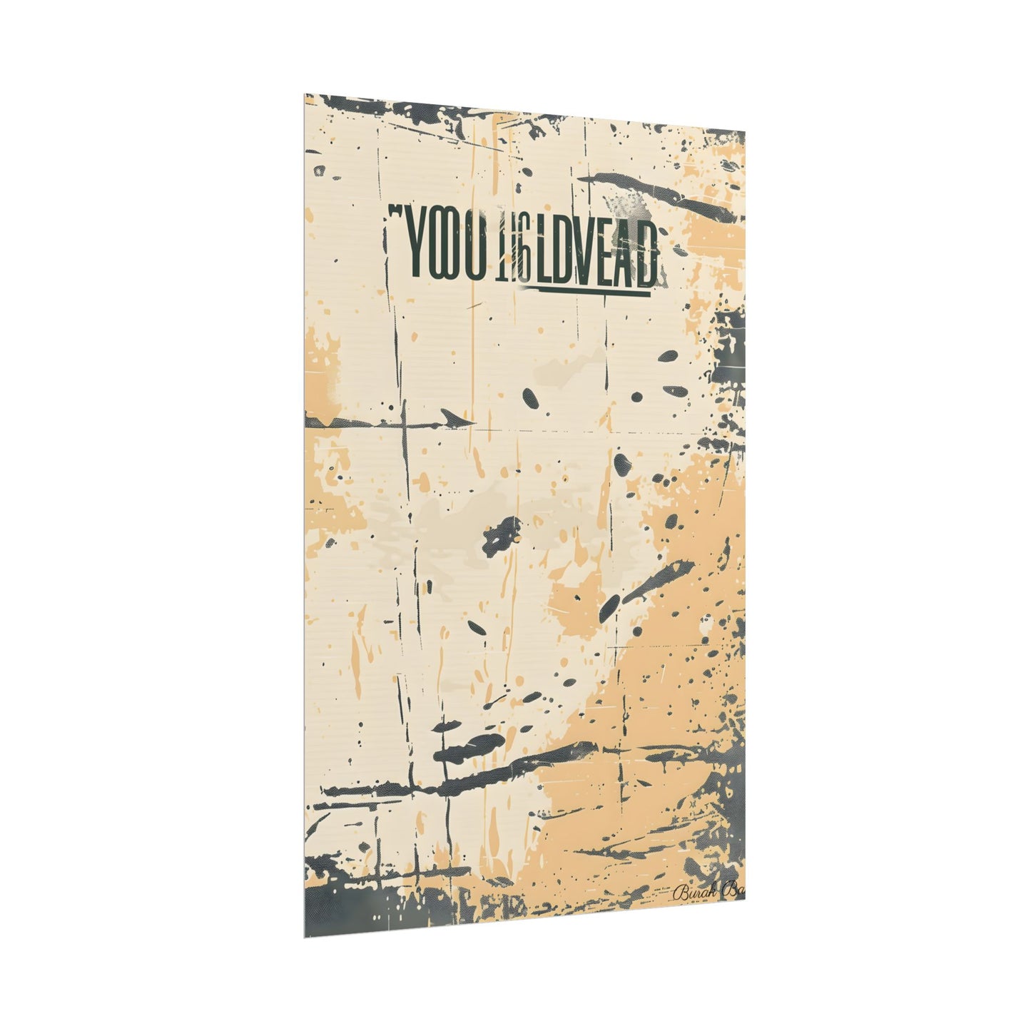 Vintage Distressed Batch 1: A Nostalgic Poster Artwork - Poster