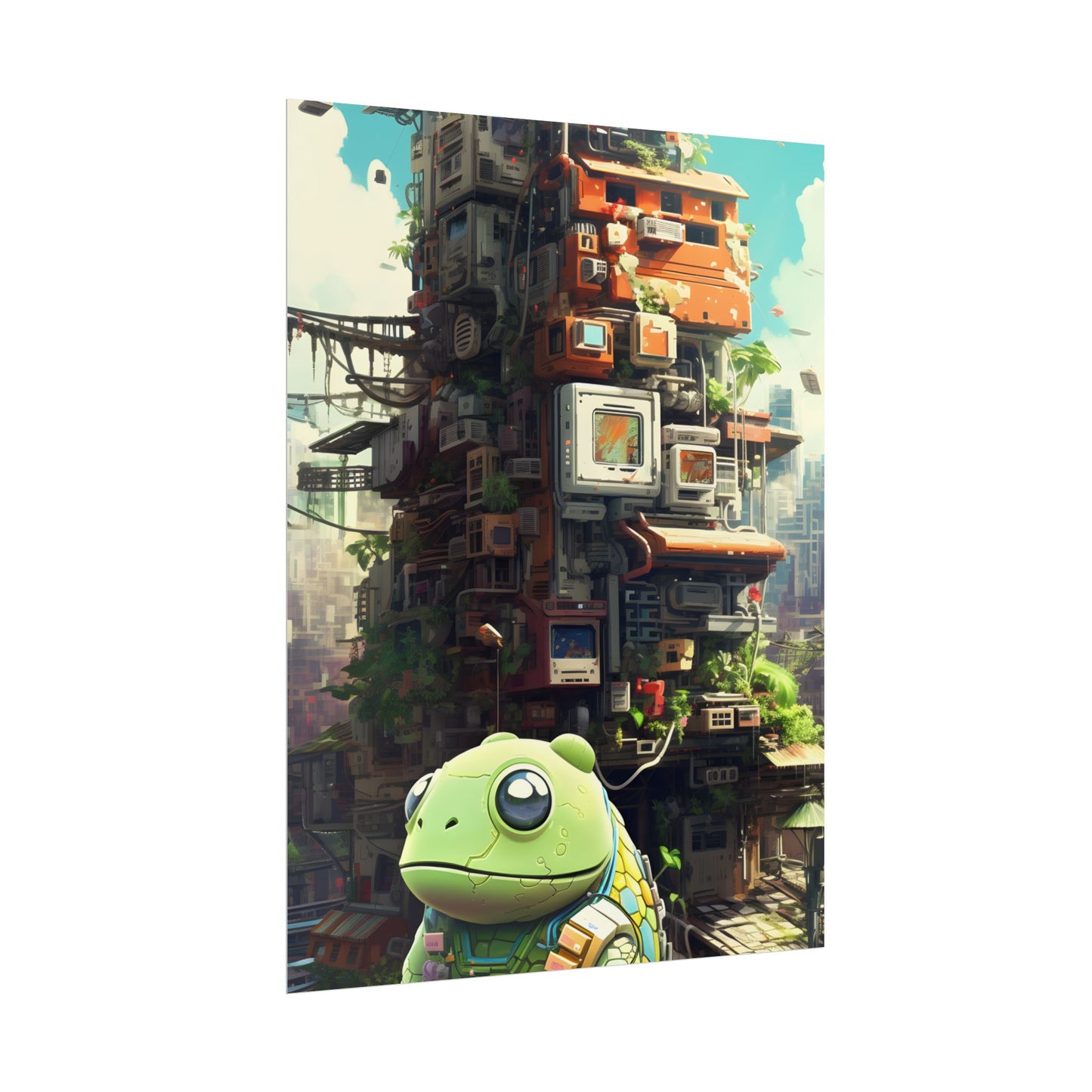 Pixel Play: Colorful Cyberpet Community - Poster