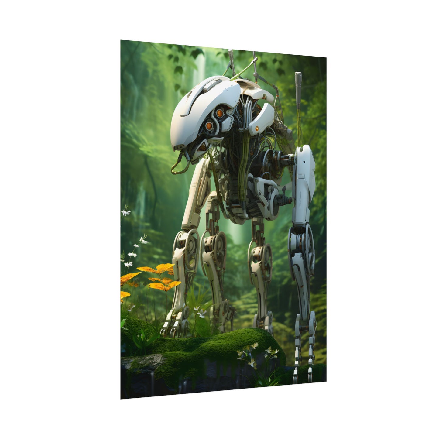 Robotic Wildlife Sanctuary: AI-Operated Oasis - Poster