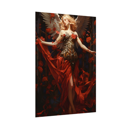 Enigmatic Guardian: A Figure of Mysterious Presence - Poster