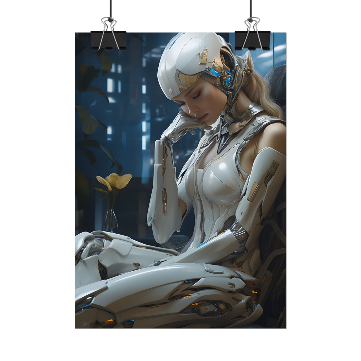 Modern Art Heist: Robot Team in Museum - Poster