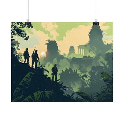 Brave Adventurer: Determined Quest in Pursuit of Discovery - Poster