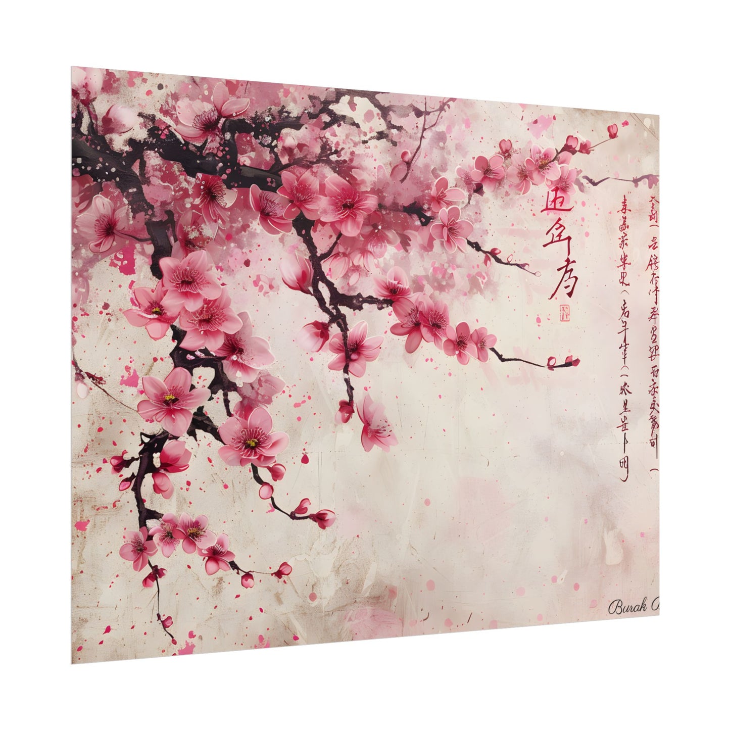 Cherry Blossom Dreams: Japanese Art in Full Bloom - Poster