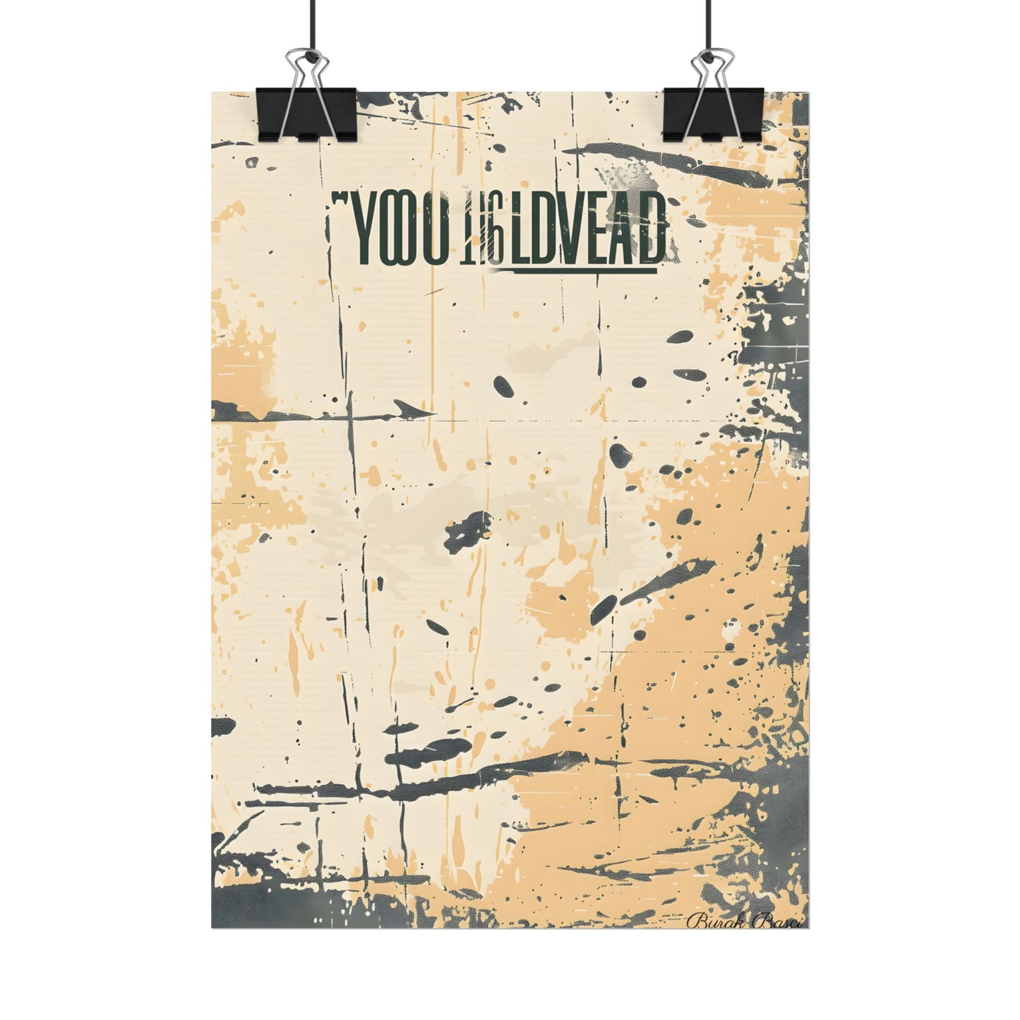 Vintage Distressed Batch 1: A Nostalgic Poster Artwork - Poster