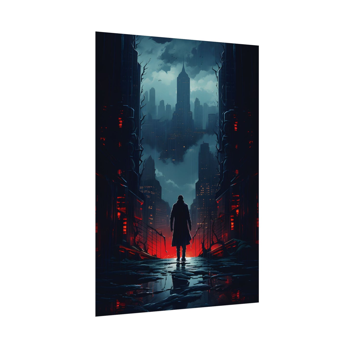 Urban Fantasy Detective: Mystery Artwork - Poster