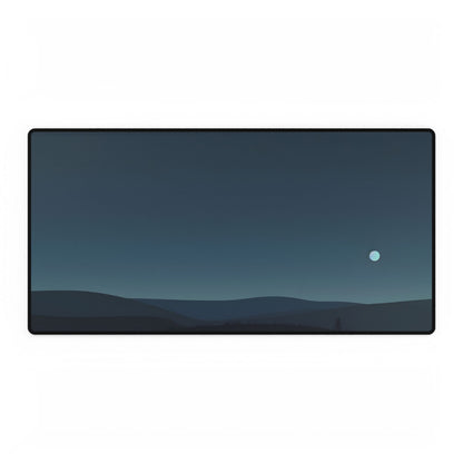 Minimalist Night Sky: Ethereal Stars Artwork - Desk Mat