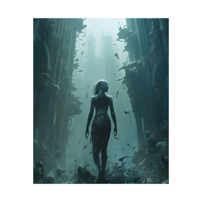 Ancient Underwater City: Hidden Ruins - Poster