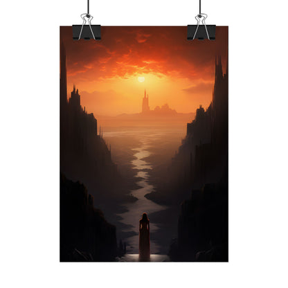 Handwritten Story: Minimalist Art of Writing - Poster