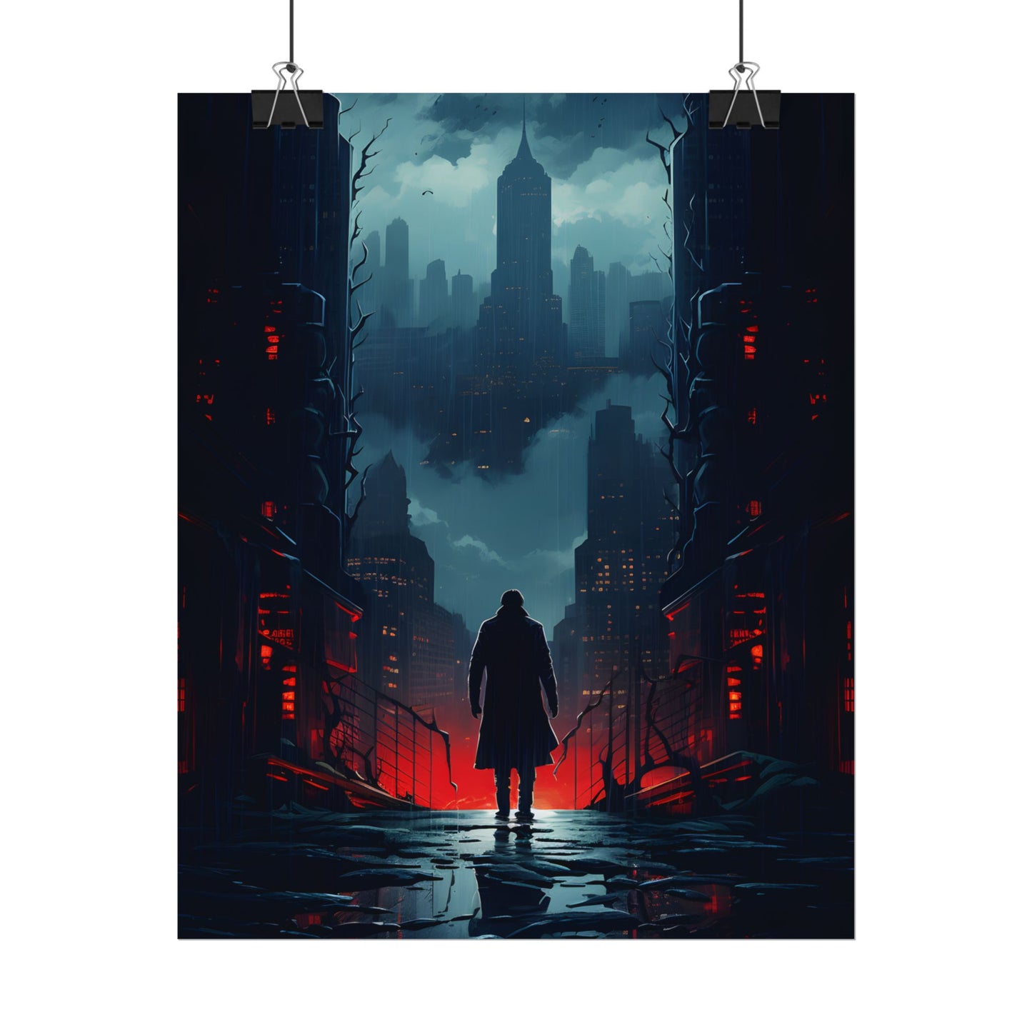 Urban Fantasy Detective: Mystery Artwork - Poster