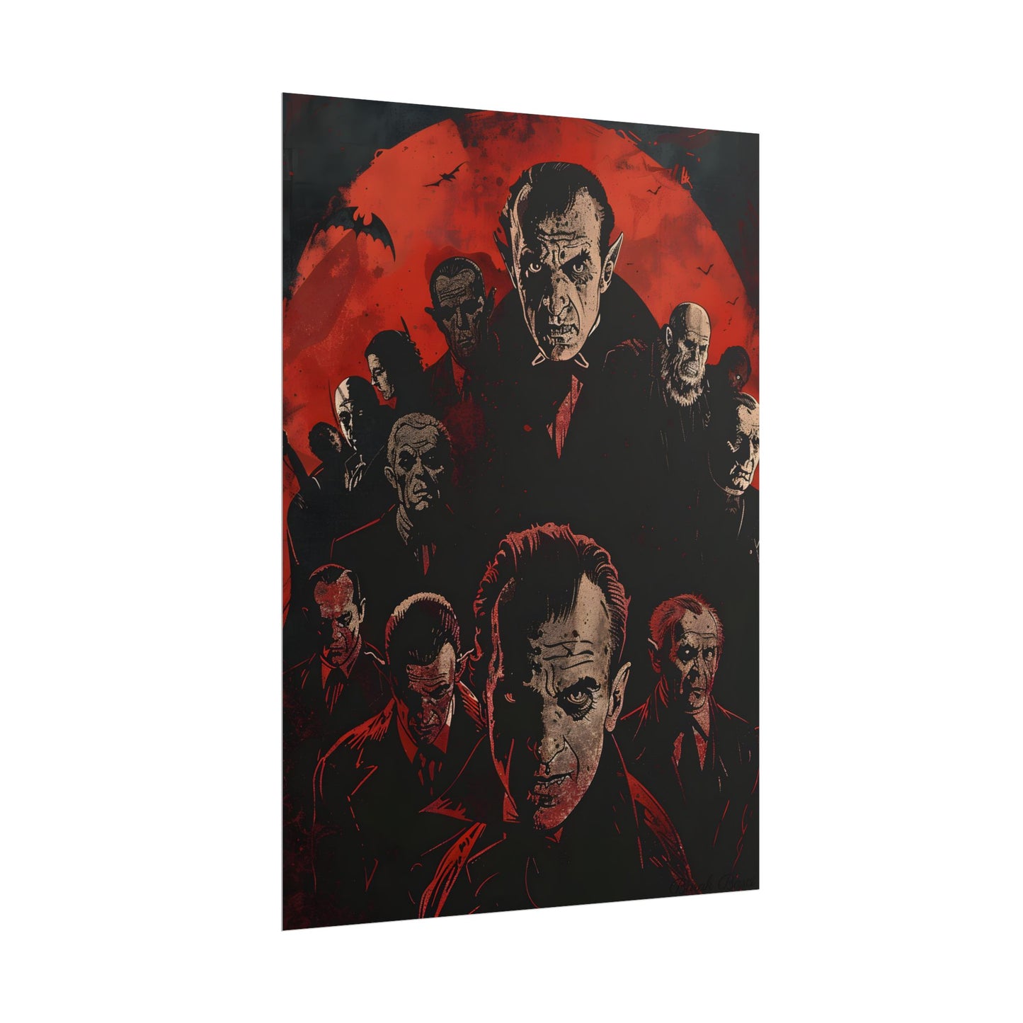 Mischievous Vampires: A Charismatic Leader's Nightly Revelry - Poster