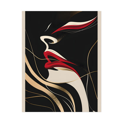 Elegant Art Nouveau Peacock: Timeless Vintage Beauty - Poster
