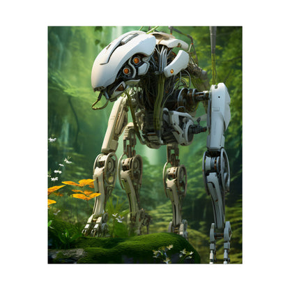 Robotic Wildlife Sanctuary: AI-Operated Oasis - Poster