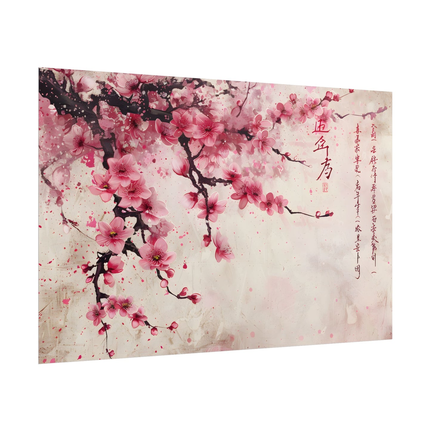 Cherry Blossom Dreams: Japanese Art in Full Bloom - Poster