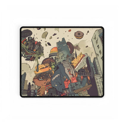 Heroic Figure in Spotlight: Voice of a Music Legend - Desk Mat