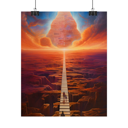 Space-Time Explorer: Cosmic Journey in Motion - Poster
