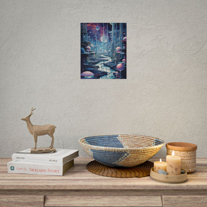 Celestial Art Gallery: Modern Architectural Design - Poster