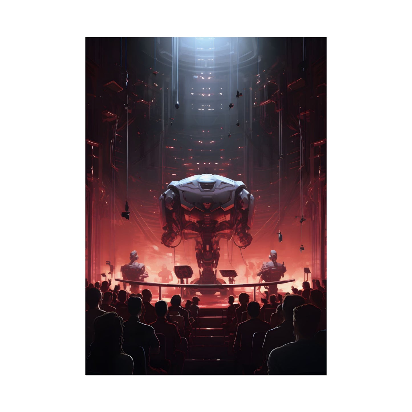 Robot Symphony: Mechanical Music Performance Art - Poster