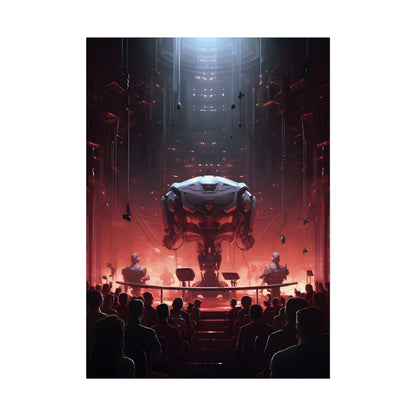 Robot Symphony: Mechanical Music Performance Art - Poster