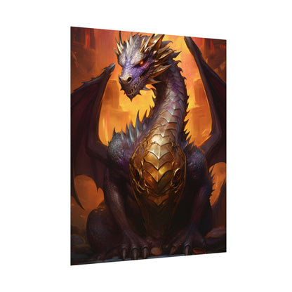 Fantasy Dragon's Treasure: Majestic Guardian - Poster