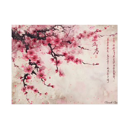 Cherry Blossom Dreams: Japanese Art in Full Bloom - Poster