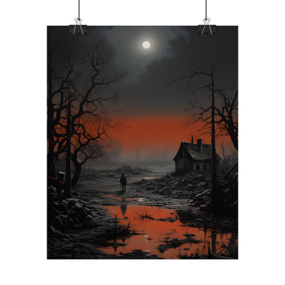 Daytime City Portrait: Outdoors Artwork - Poster