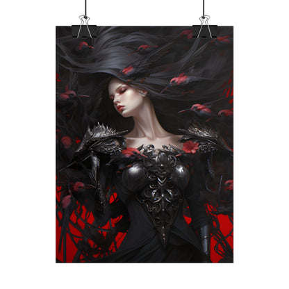 Enigmatic Songbird: Nature's Guardian Art - Poster