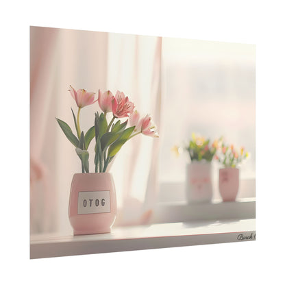 Serene Outdoor Landscape: Soft-Spoken Reminder - Poster