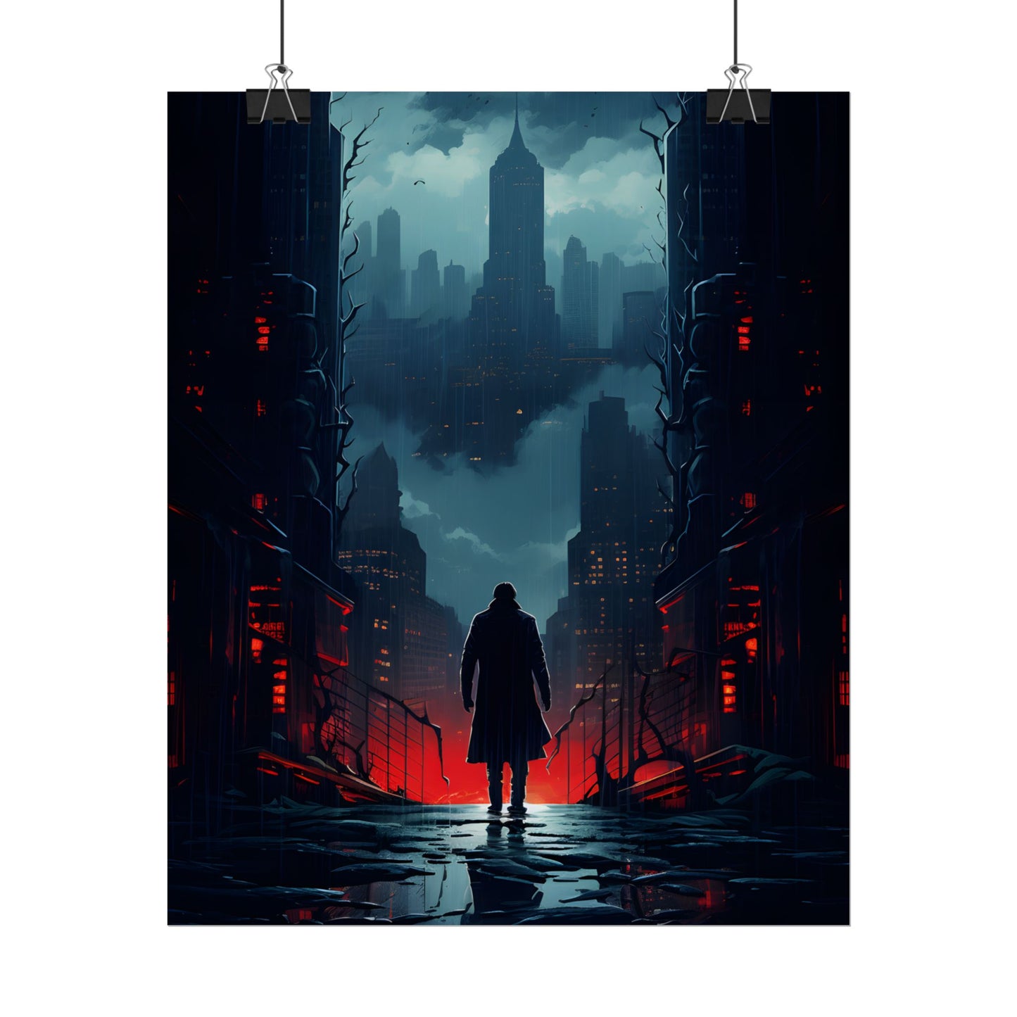 Urban Fantasy Detective: Mystery Artwork - Poster